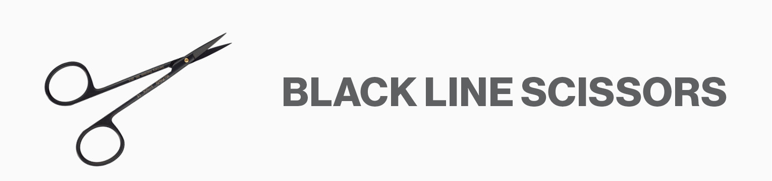Black Line Scissors
