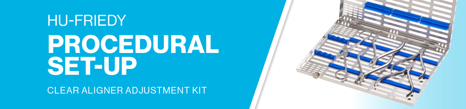 Clear aligner adjustment kit