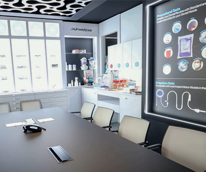 HuFriedy Milano showroom