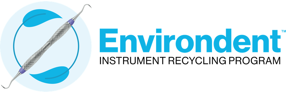 Envirodent instrument recycling logo