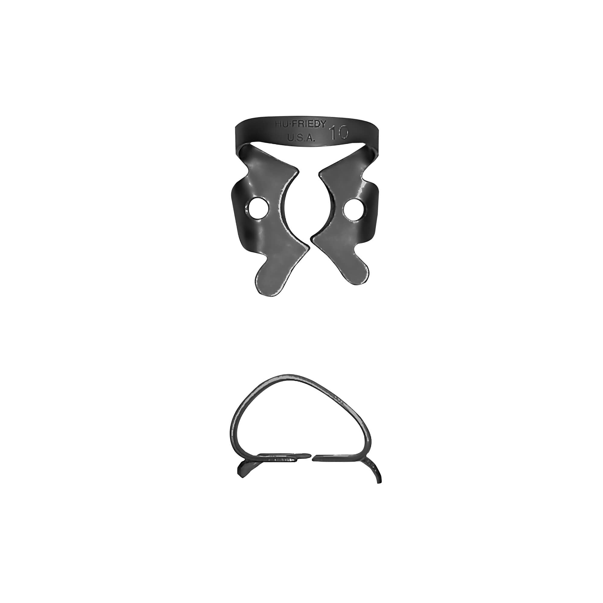 Clamp, Rubber Dam #10, Black Line