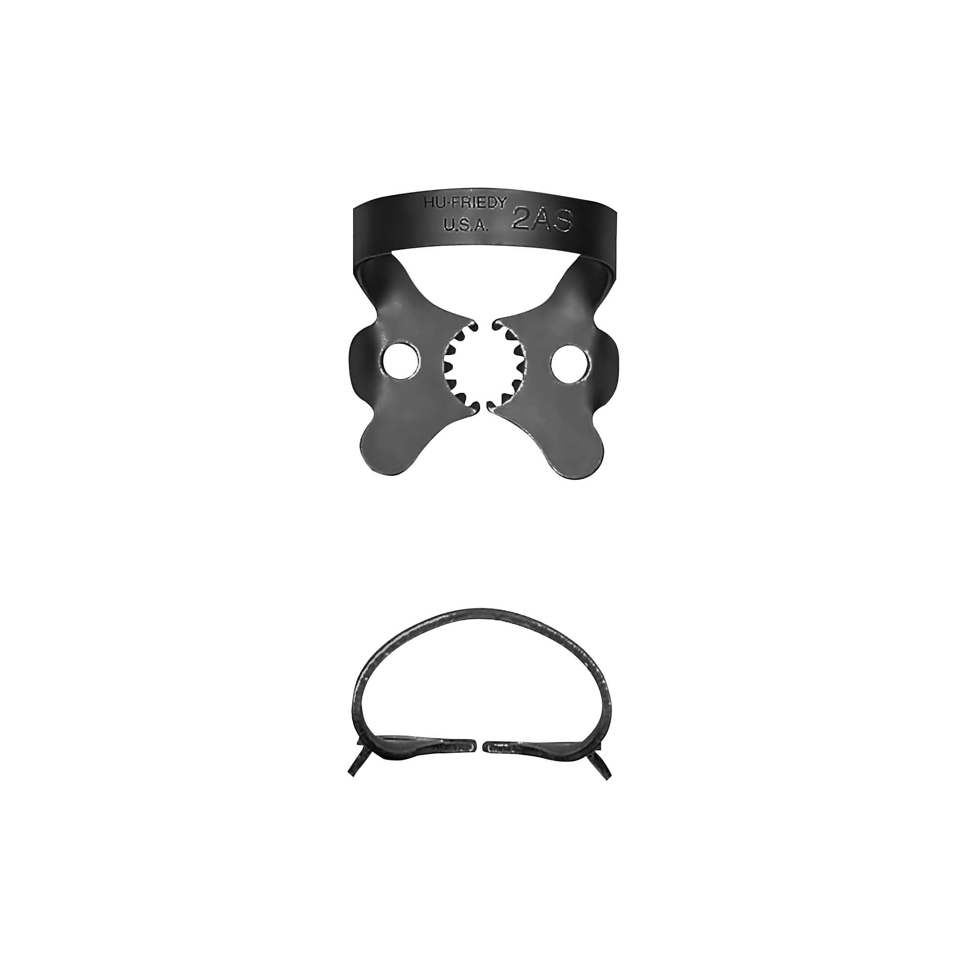 Clamp, Rubber Dam #2AS, Black Line