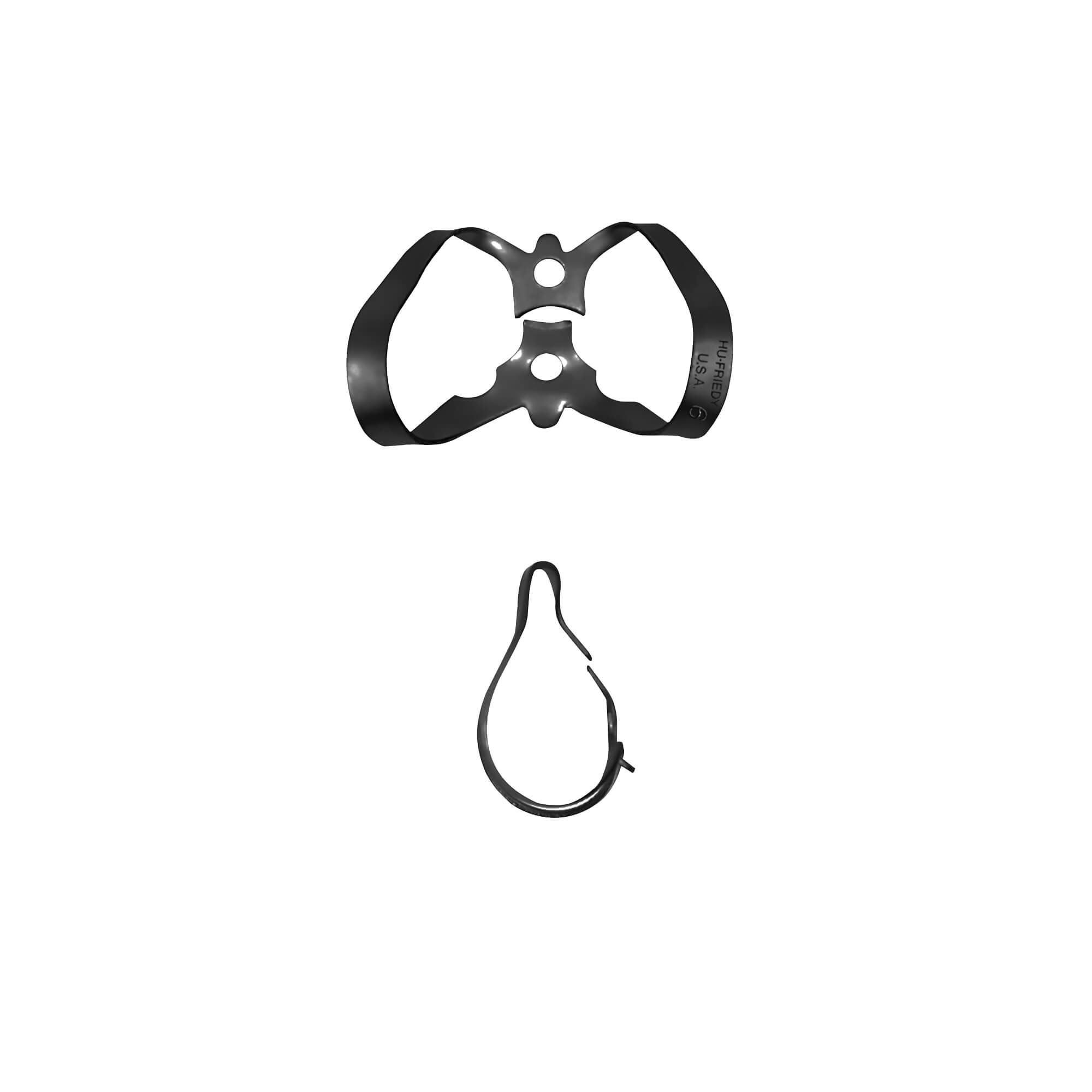 Clamp, Rubber Dam #6, Black Line