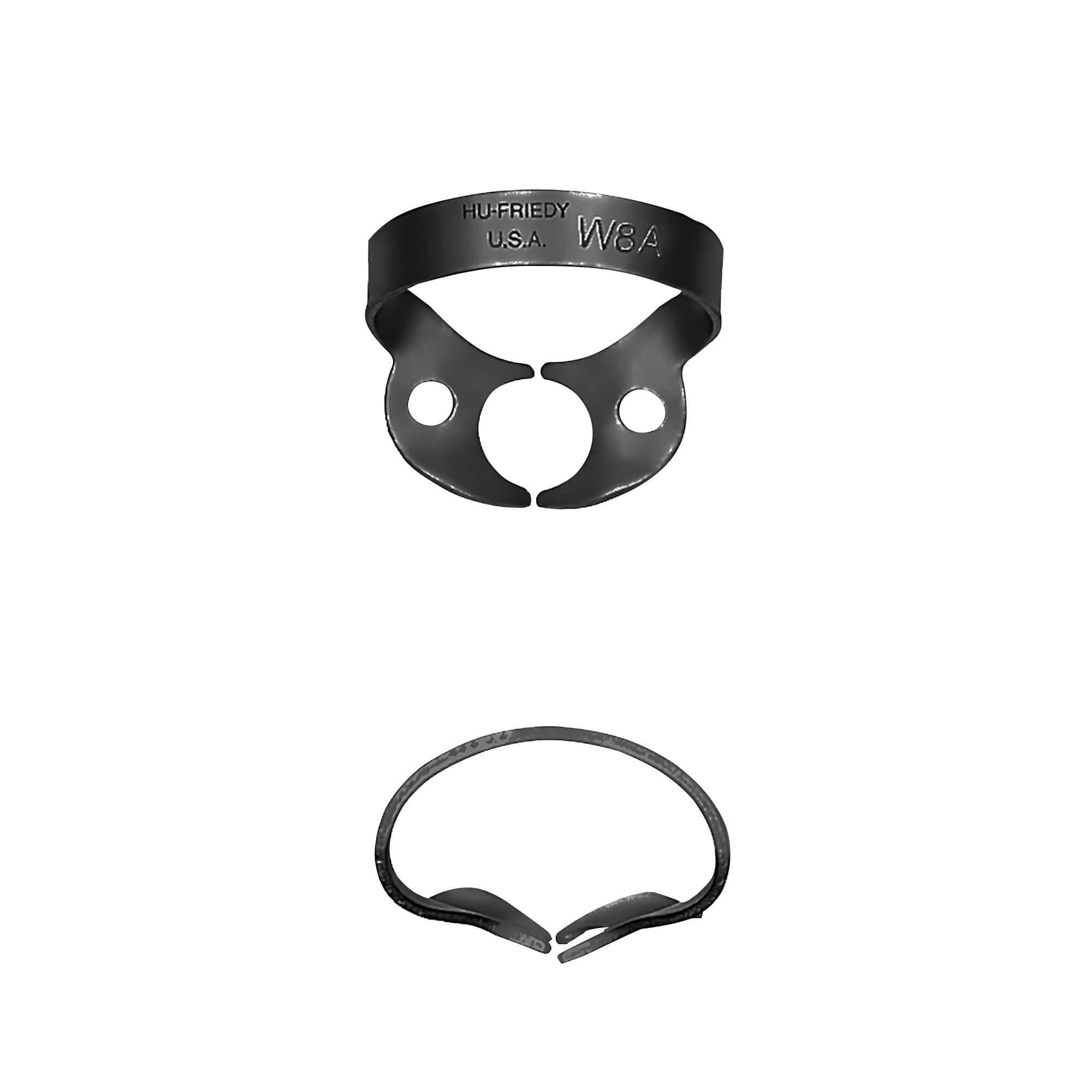 Clamp, Rubber Dam #W8A, Black Line