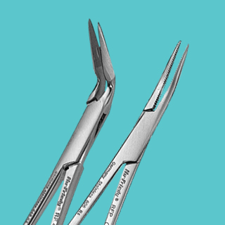 Root canal treatment forceps