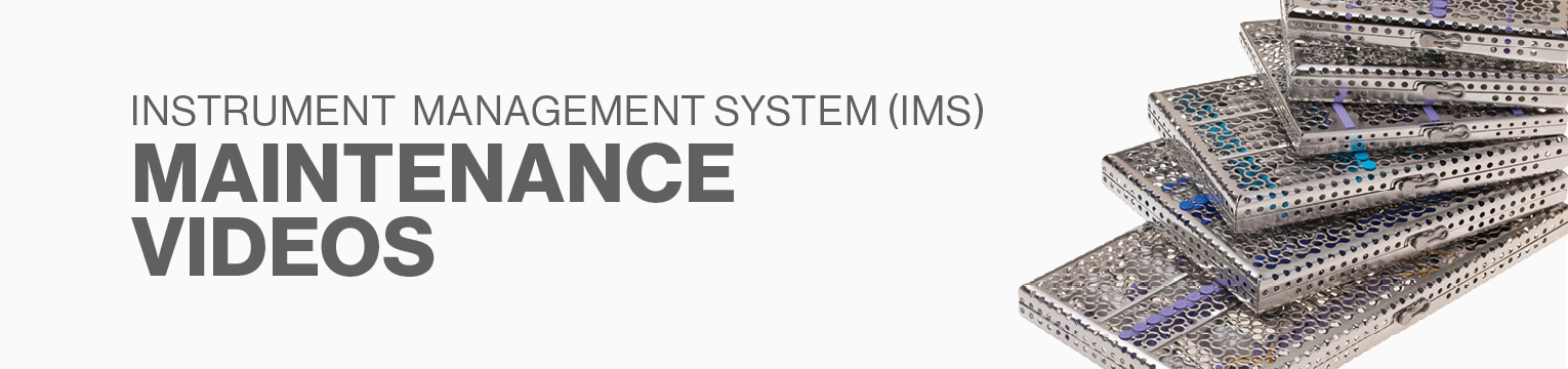 Instrument Management System (IMS) Maintenance Videos