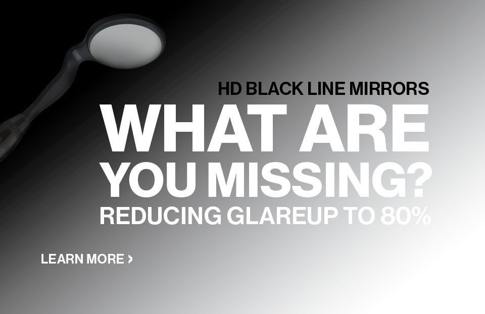 HD Black Line Mirrors