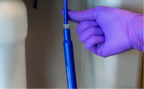 Dental water purification equipment in a clinical setting