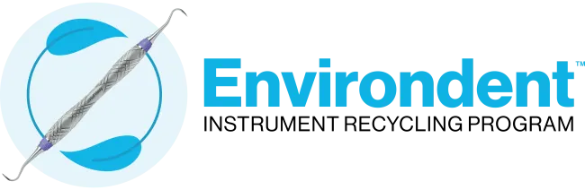 Environdent instrument recycling logo