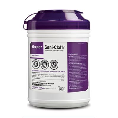 Super Sani-Cloth® Germicidal Disposable Wipe