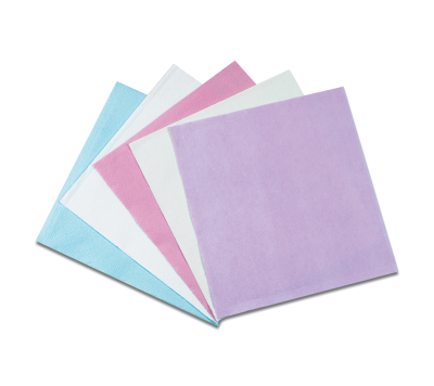 Polycoated Headrest Covers, Blue