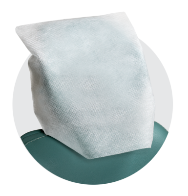 Non-Woven Headrest Covers, White