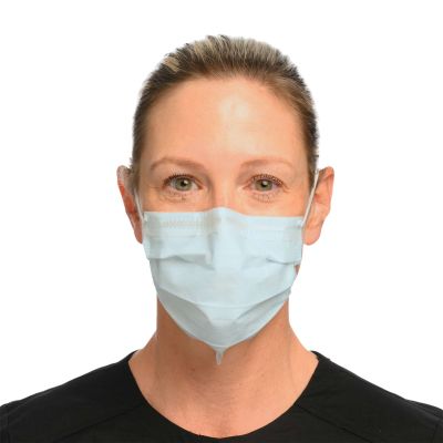 Crosstex™ Ultra™ Earloop Mask with Secure Fit™ Mask Technology