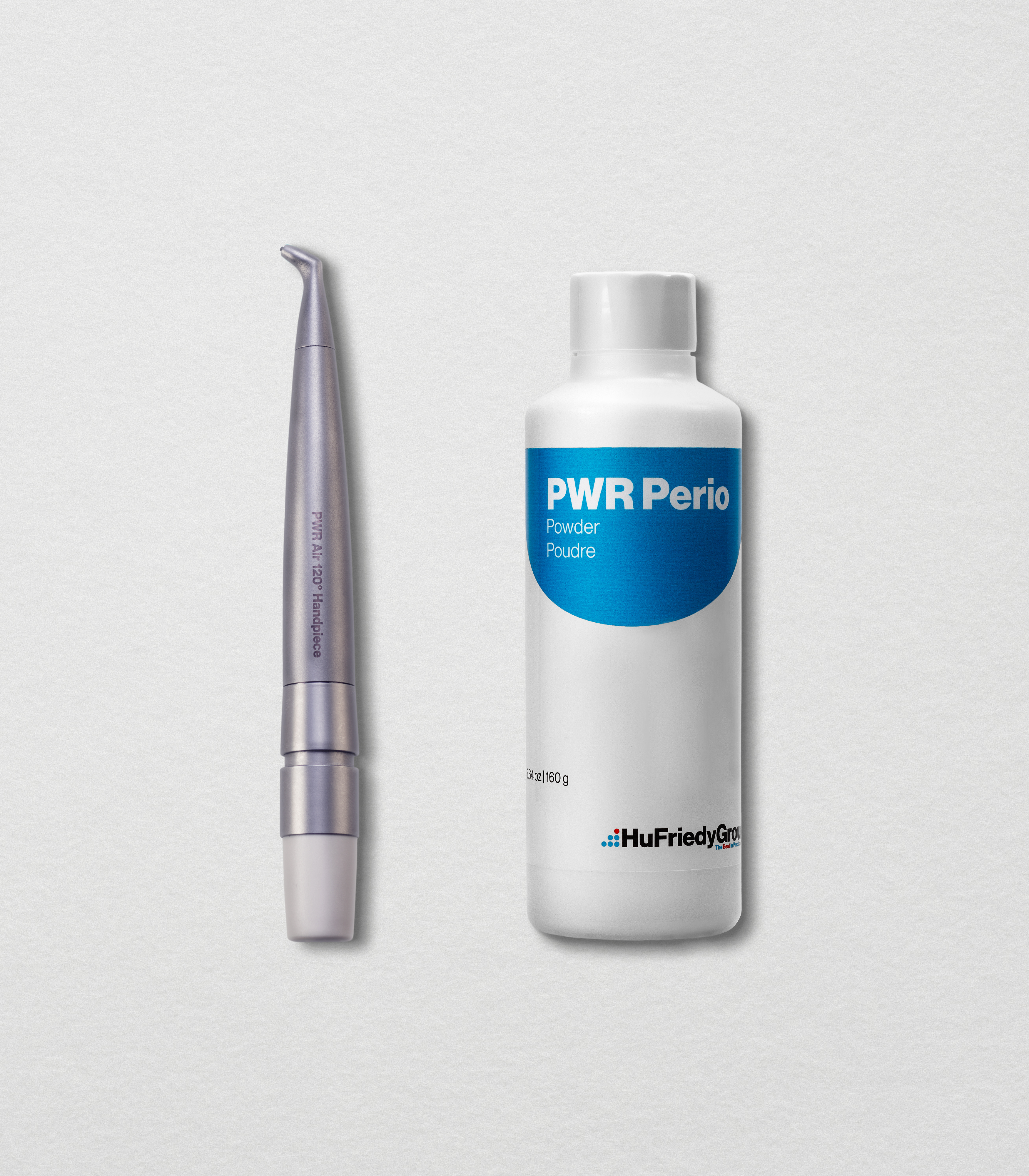 Hu-Friedy PWR Perio powder and PWR Air polishing handpiece
