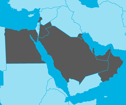 Middle East, Egypt, and Gulf